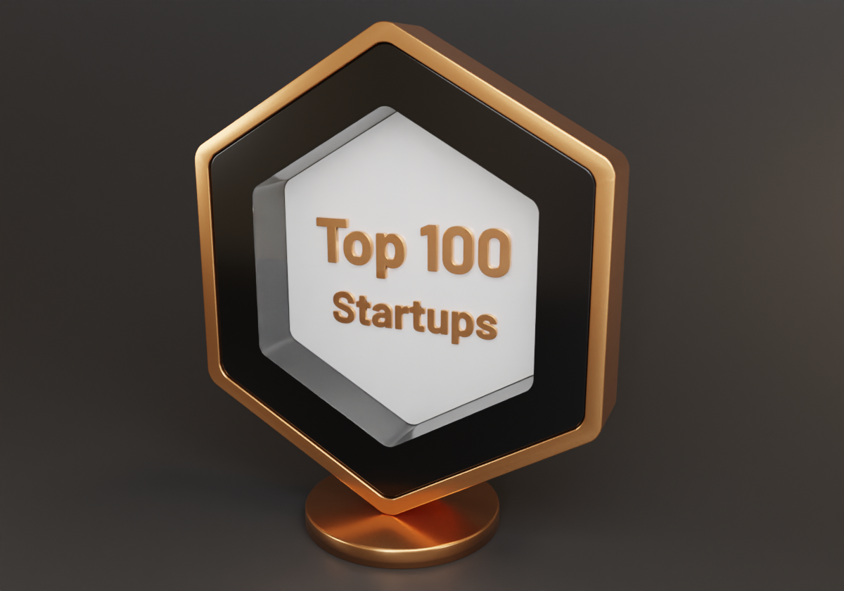 Top 100 Startups Medal